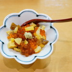 鮨松榮 - 笠間産栗入女将バラちらし