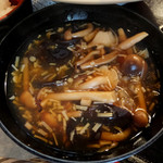 仙人小屋 - きのこ汁