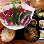 熊鹿焼肉定食4500円　