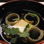 割烹 蒲焼 大沼 - 肝吸い