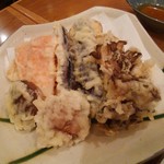 海老勝 - 季節の野菜天ぷら