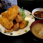 Oshokuji Izakaya Kouryuu - チキンカツ定食。