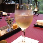 花仙庵 仙仁温泉 岩の湯 - （夕食）夕食はティールーム櫓の個室でした。