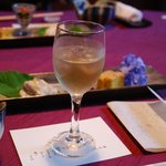 花仙庵 仙仁温泉 岩の湯 - （夕食）食前酒がたっぷり