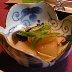 花仙庵 仙仁温泉 岩の湯 - （夕食）夕顔の田舎煮