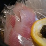 花仙庵 仙仁温泉 岩の湯 - （夕食）「山里のお造り」鮎の刺身