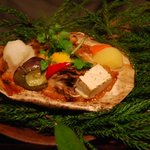 花仙庵 仙仁温泉 岩の湯 - （夕食）杉の香焼き