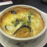 関所茶屋 - 茄子みそチーズ