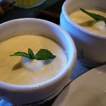 花仙庵 仙仁温泉 岩の湯 - （夜食）プリン