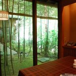 花仙庵 仙仁温泉 岩の湯 - （朝食）深仙庵の個室でいただきます。