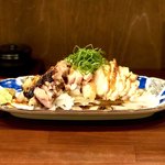 鳥田中 - 鳥タタキ大・640円