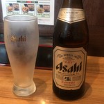 阪急そば若菜 - ビール ¥450- (2018/09/27)
