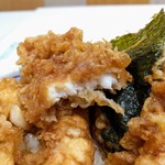 日本橋 天丼 金子半之助 - 穴子天　身はふんわり