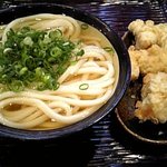 うどん 丸香 - かけ＆かしわ天
