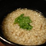 花仙庵 仙仁温泉 岩の湯 - （朝食）蕎麦粥