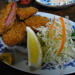 市民酒蔵諸星 - ハムカツ（'11/8）