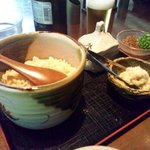 根津 釜竹 - 薬味いろいろ