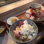 江戸富士 - 途中でご飯移転