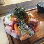江戸富士 - 上バラ海鮮丼