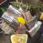 日の基 - サンマの刺身♪