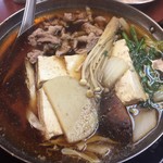 日の基 - 普通に鍋‼︎の肉豆腐♪