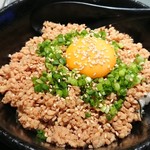 籠乃鶏大山 - そぼろ丼