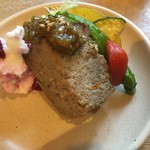 かっこう料理店 - 主菜：この日はミートローフ
