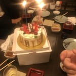 浜っぺ - 誕生ケーキ