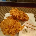 カリーのクジャク食堂 - 唐揚げ（ハイカラセット）