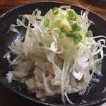 一心酒場 - 牛センマイ刺し 420円