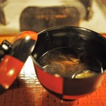 うかい鳥山 - きのこ汁