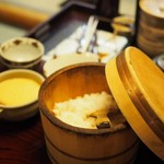 うかい鳥山 - 麦とろ御飯