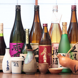 Delicious fish and delicious sake. Cheers with our signature alcoholic beverages that go well with your food!