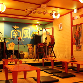 Enjoy Okinawan folk songs right here in Fukui! Enjoy it with Okinawan Cuisine in a tatami room...♪