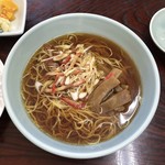 わかみや - 葱油ラーメン(ランチBセット)800円