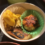 東大和市役所 食堂 - 選べる小鉢はこちらをチョイス。