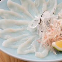 ふぐの刺身