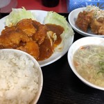 福満園 - 海老チリソース定食