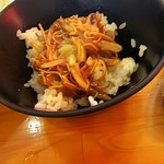 大光楼 - カレー皿うどんをご飯に乗せて！旨すぎ！