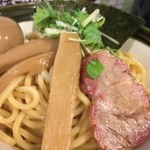 自家製麺 麺屋 利八 - ★味玉つけめん（900円）大盛（100円）★ 