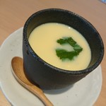 東京 国分寺 花火寿司 - サービスの茶碗蒸し