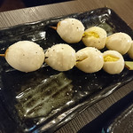 俺のやきとり - うずらの玉子　トリュフ塩で