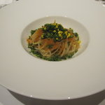 リストランテKubotsu - ASOと言えば、このカラスミのスパゲッティー。よく混ぜていただきます♪