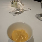 リストランテKubotsu - キャラメルのサバァイオーネ。かけていただきます、、、