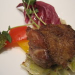 リストランテKubotsu - 後から出される、こちらがメイン皿。