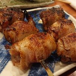 酉や 喜兵衛 - 肉巻きトマト。