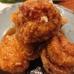 酉や 喜兵衛 - げんこつ揚げハーフ。
