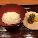 御料理 古川 - 夢つくしの かまどご飯 １組ずつ 出来立てを提供してくれます