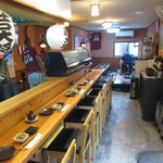 地魚料理 若大将 - 店内