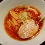 ザ・ルームス - 真•あごだし醤油ラーメンは780円